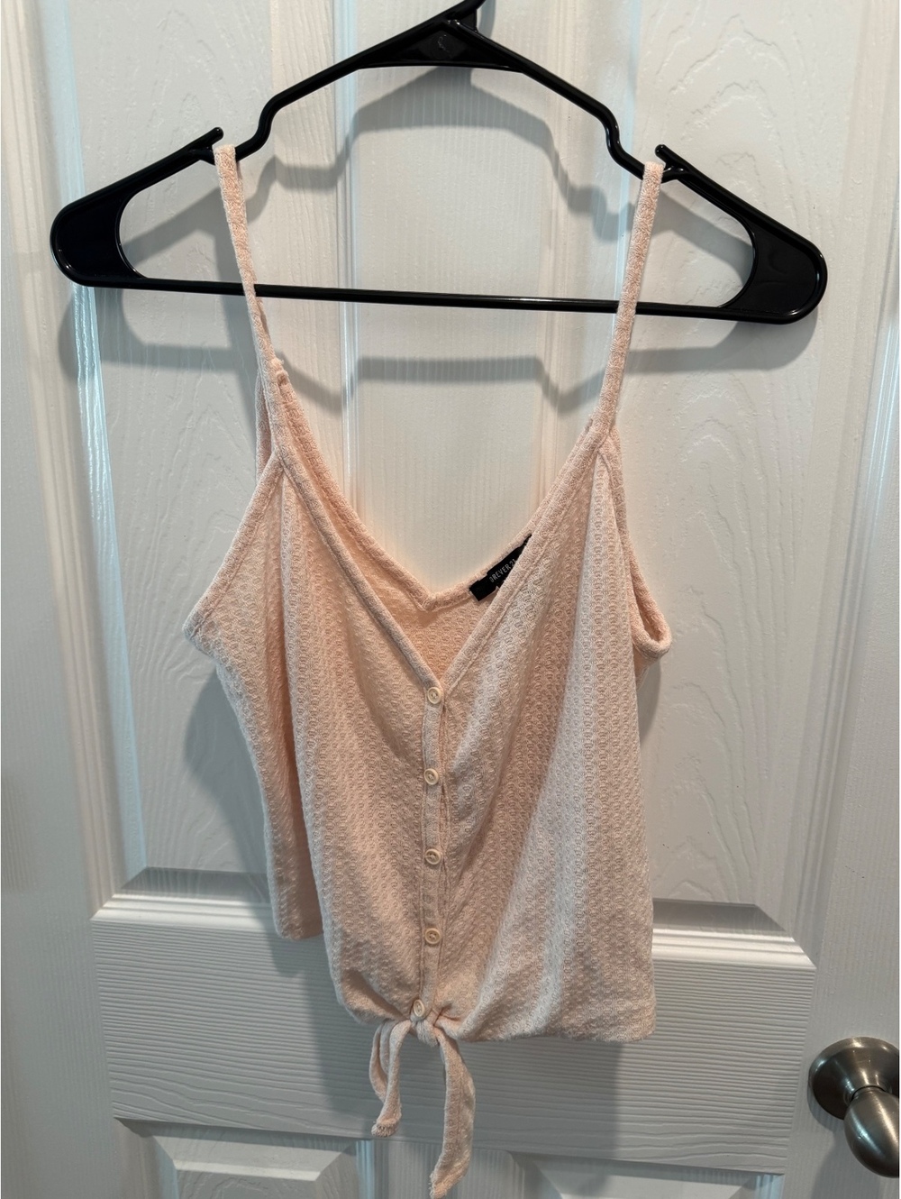 Forever 21 light pink shimmer cami top